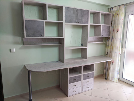 #813 - Σύνθεση με θέση TV / συνολικό μήκος 230 εώς 280 cm
