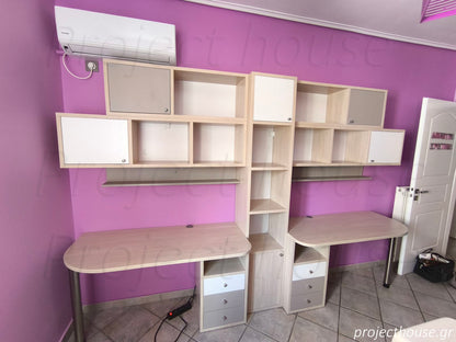 #804 - Γραφείο σύνθεση / συνολικό μήκος 275 εώς 340 cm