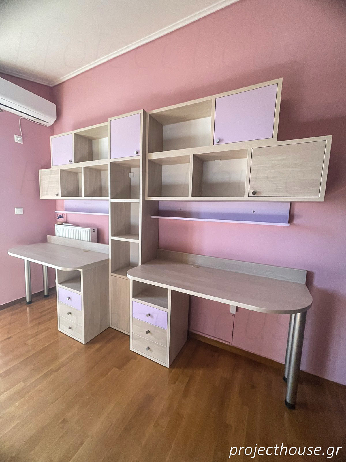 #804 - Γραφείο σύνθεση / συνολικό μήκος 275 εώς 340 cm
