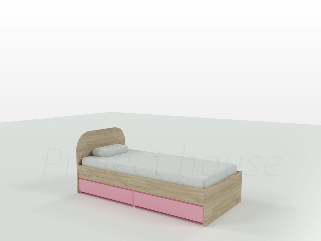 Κρεβάτι με 2 συρτάρια