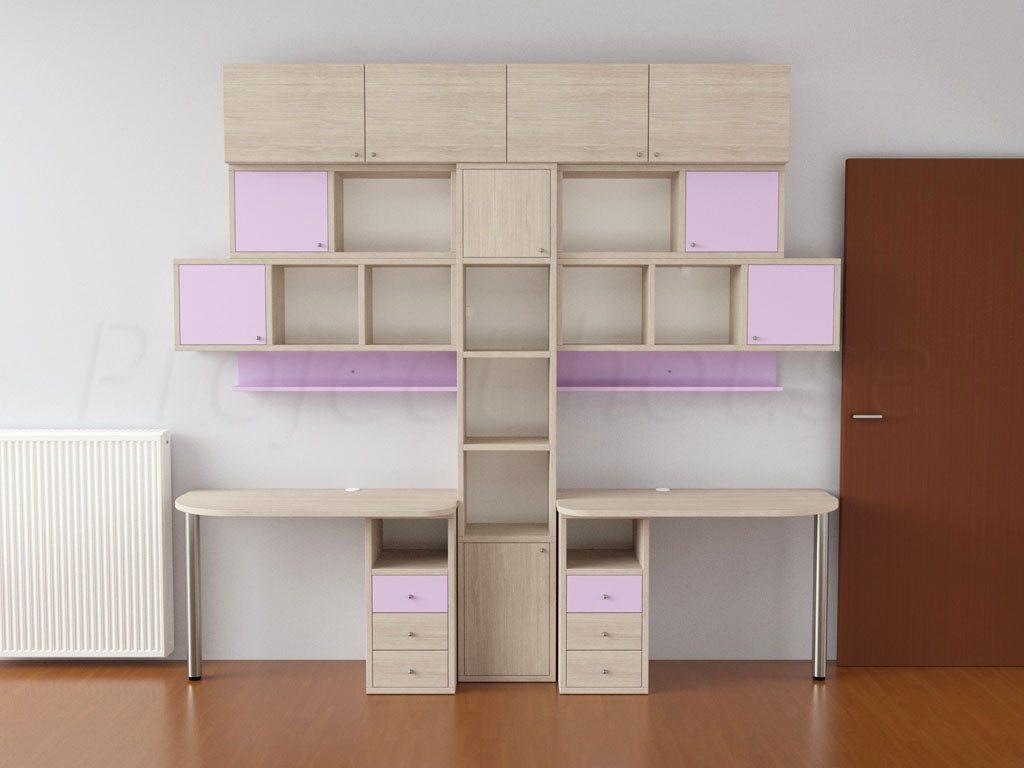 #804 - Γραφείο σύνθεση / συνολικό μήκος 275 εώς 340 cm