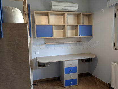 #802 - Γραφείο σύνθεση / συνολικό μήκος 165 εώς 195 cm