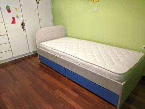 Κρεβάτι για παιδικό δωμάτιο με συρτάρια