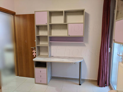 #403 - Γραφείο σύνθεση / συνολικό μήκος 120 εώς 155 cm